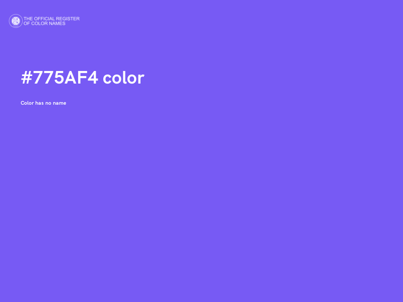 #775AF4 color image