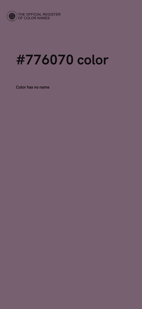 #776070 color image