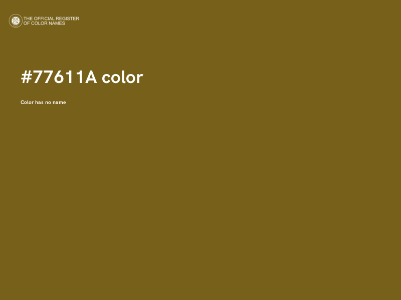 #77611A color image