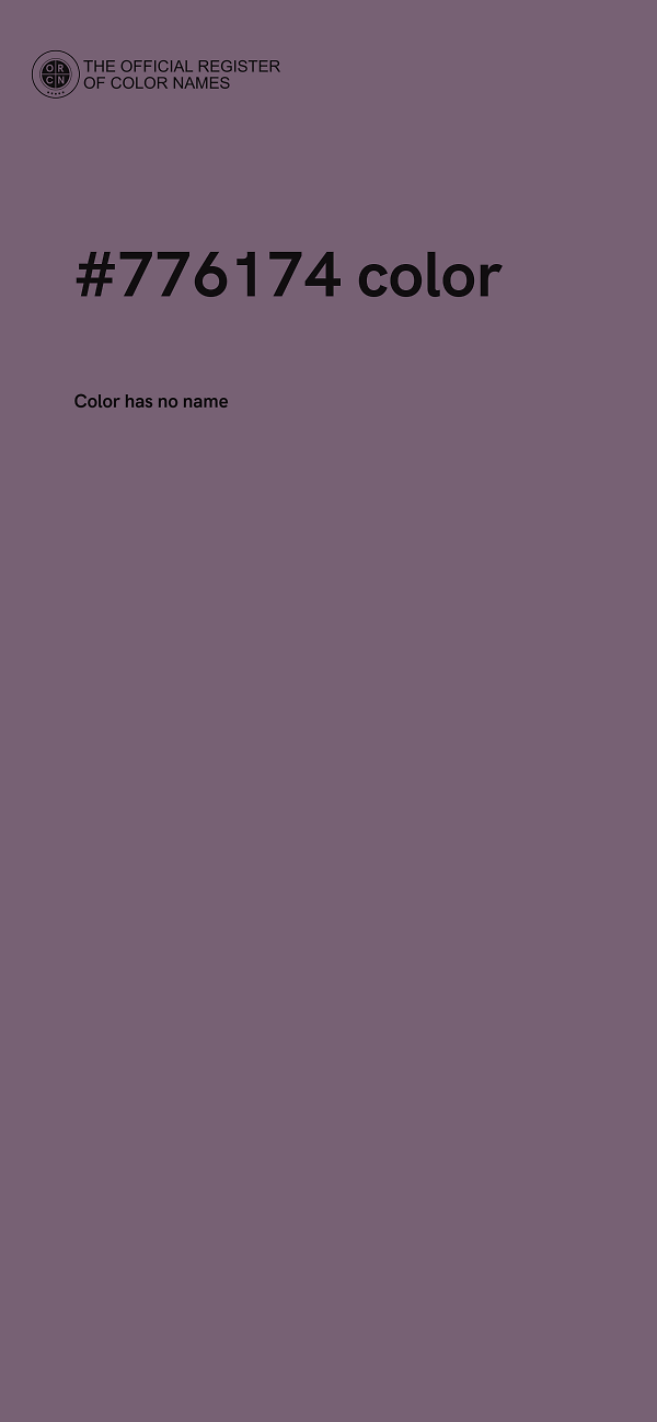 #776174 color image