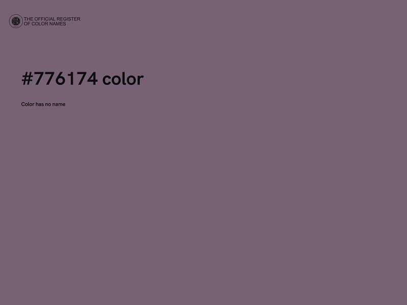 #776174 color image