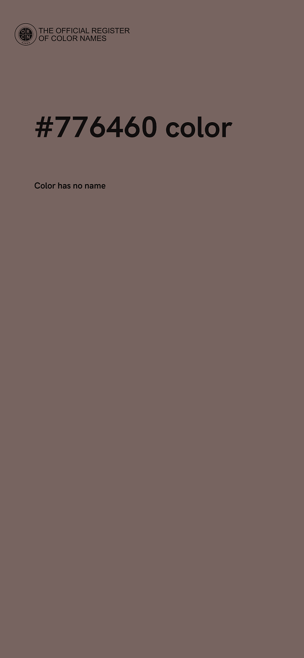 #776460 color image
