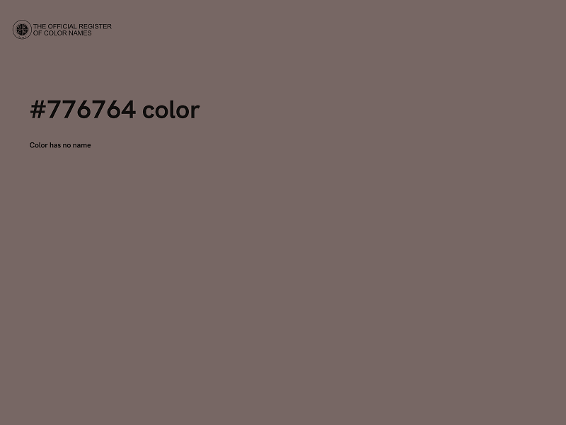 #776764 color image