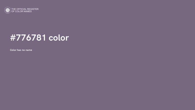 #776781 color image