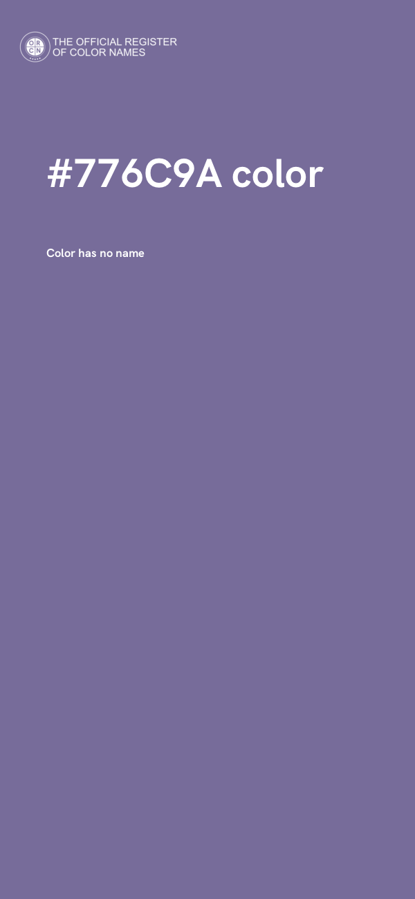 #776C9A color image