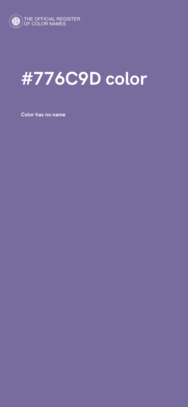 #776C9D color image