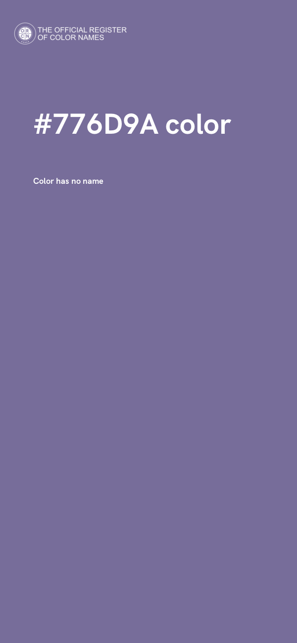 #776D9A color image