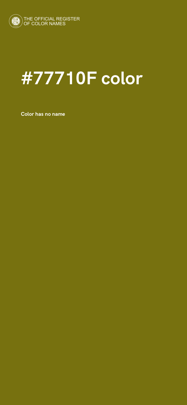 #77710F color image