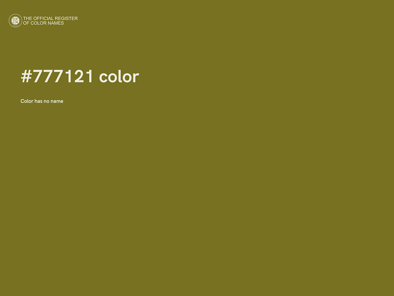 #777121 color image