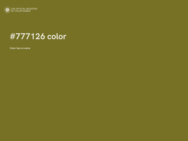 #777126 color image