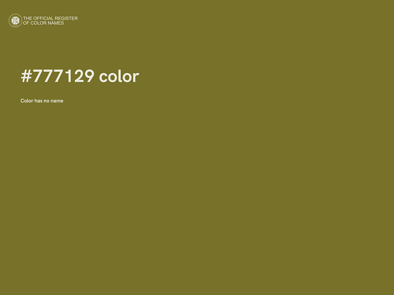 #777129 color image
