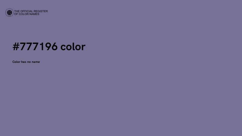 #777196 color image