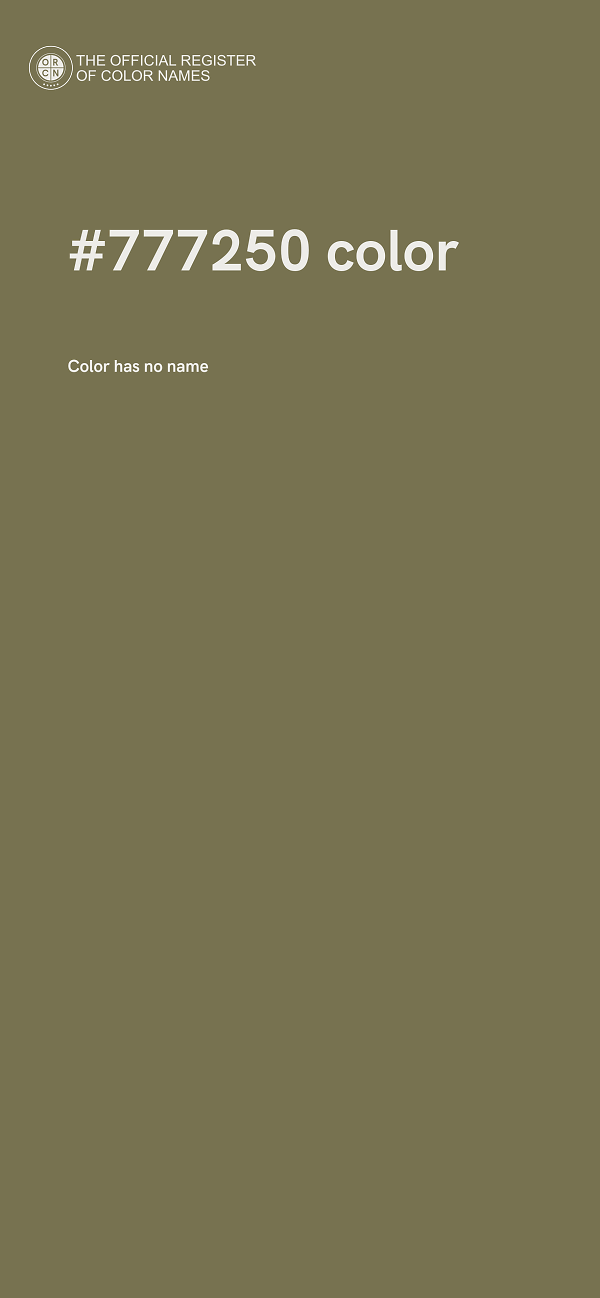 #777250 color image