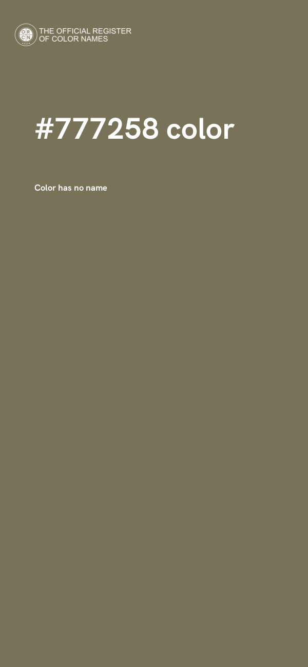 #777258 color image