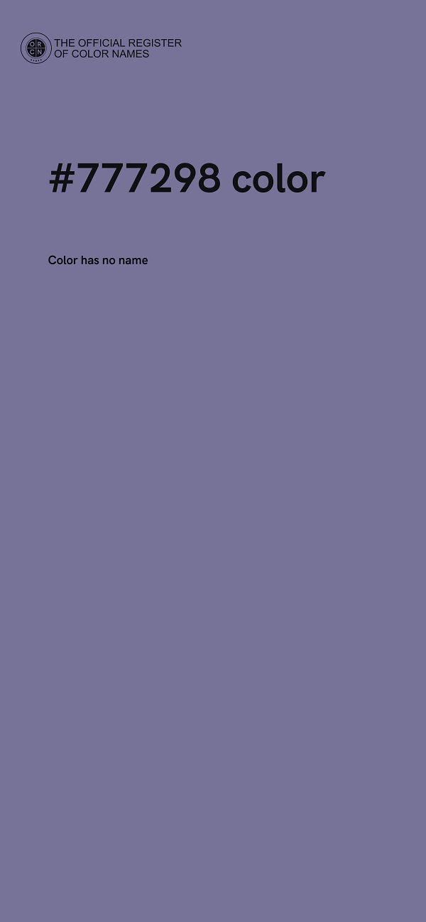 #777298 color image
