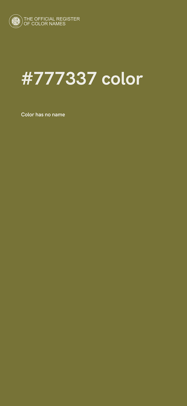 #777337 color image