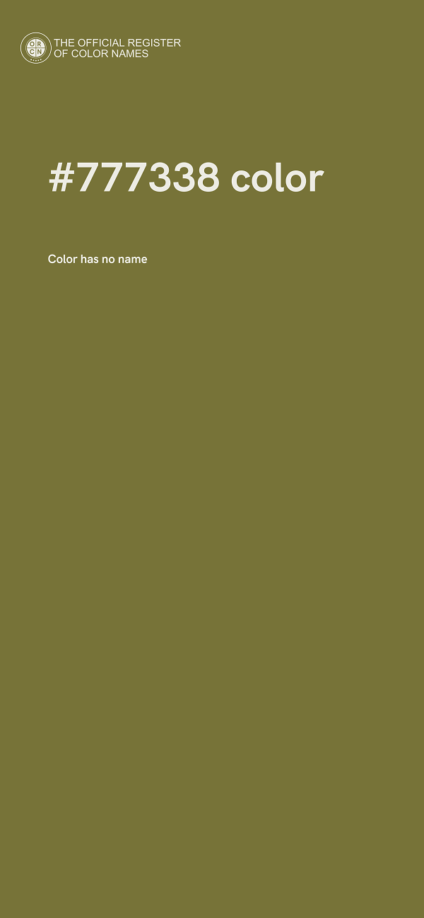 #777338 color image