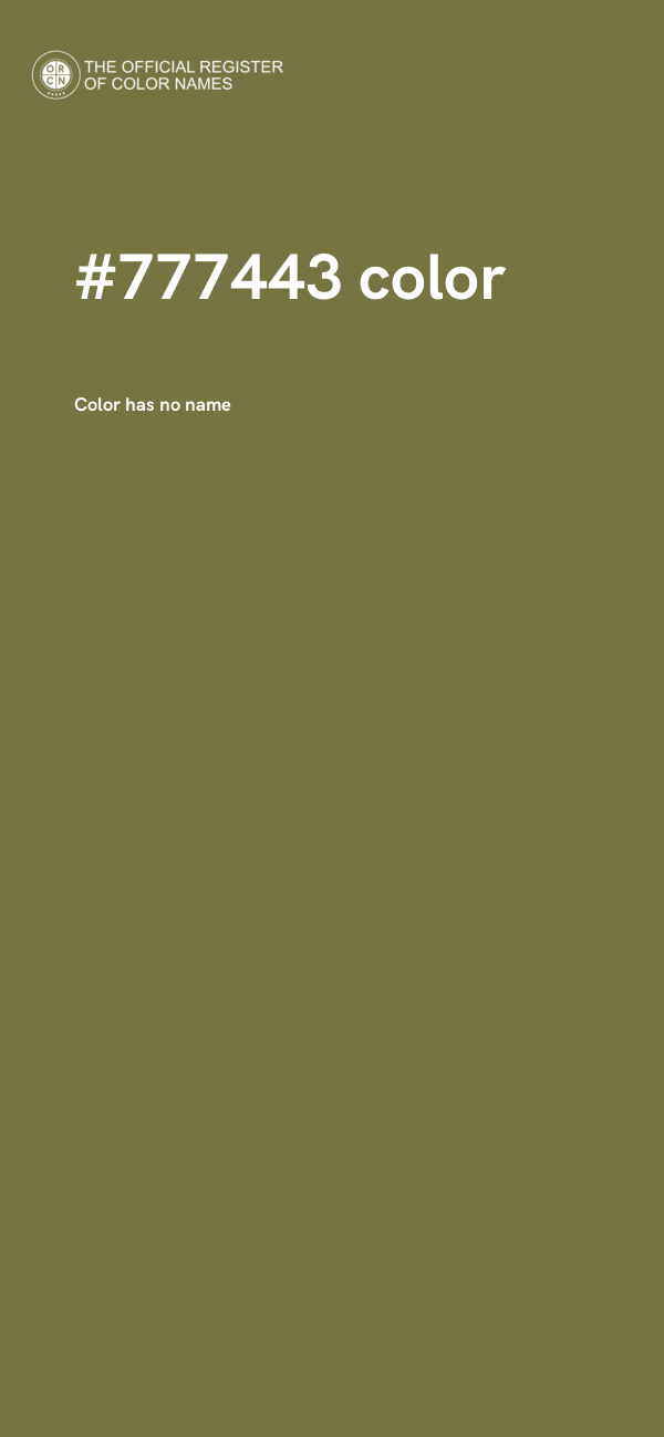 #777443 color image