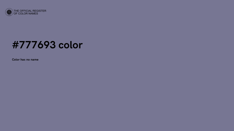 #777693 color image
