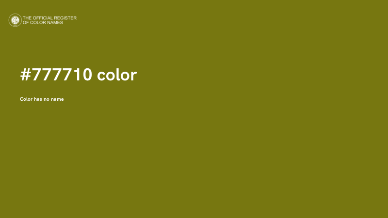 #777710 color image