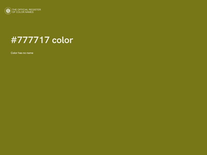 #777717 color image