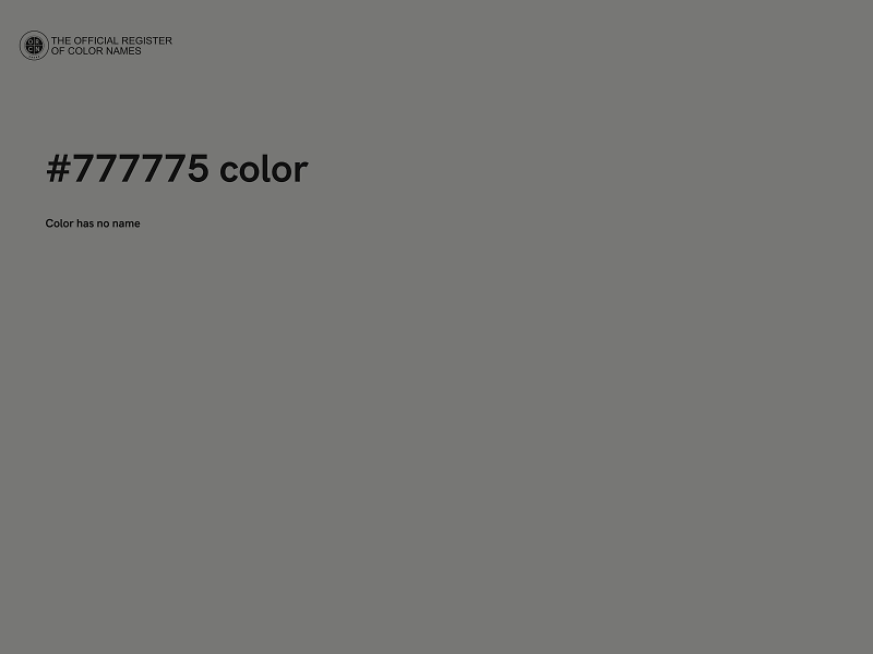 #777775 color image