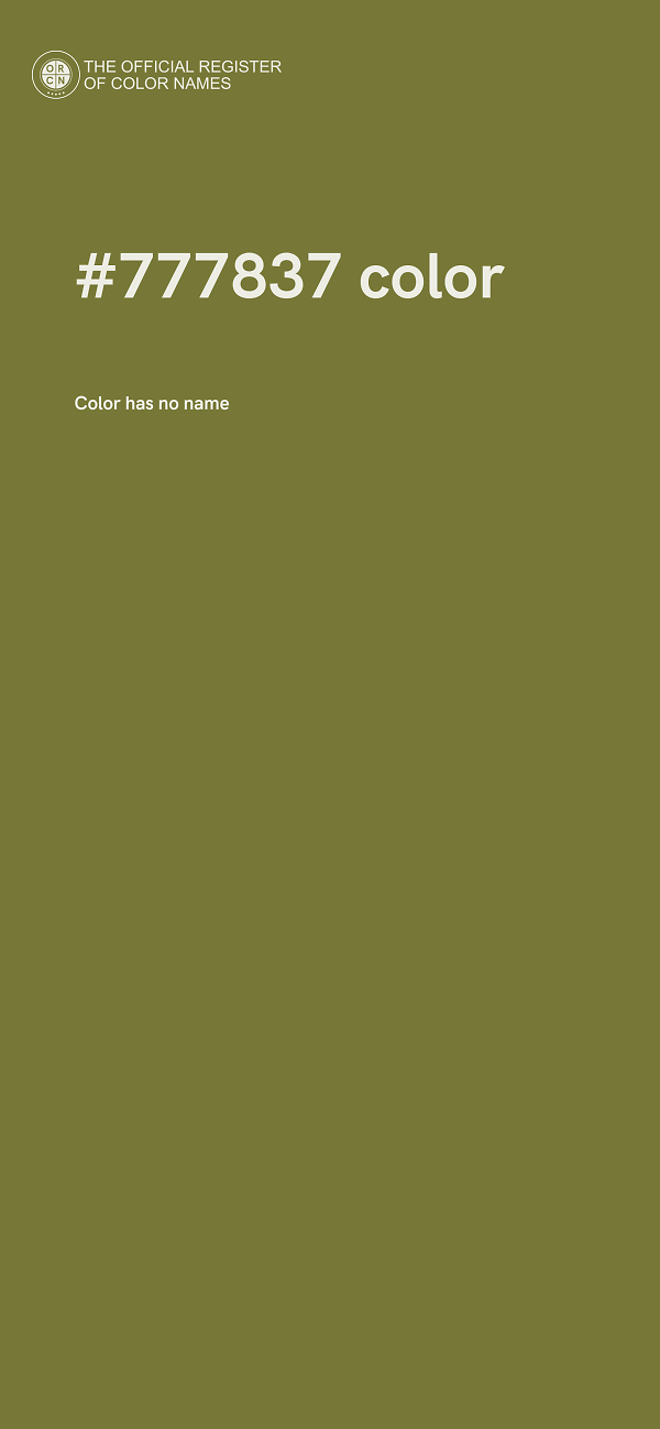 #777837 color image