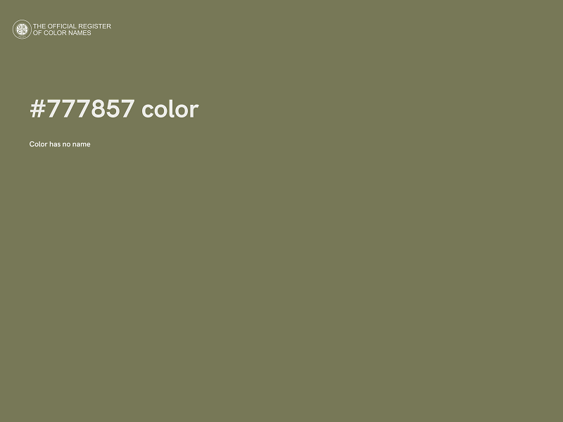 #777857 color image