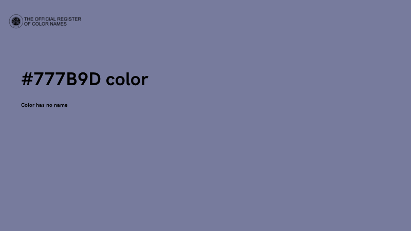 #777B9D color image