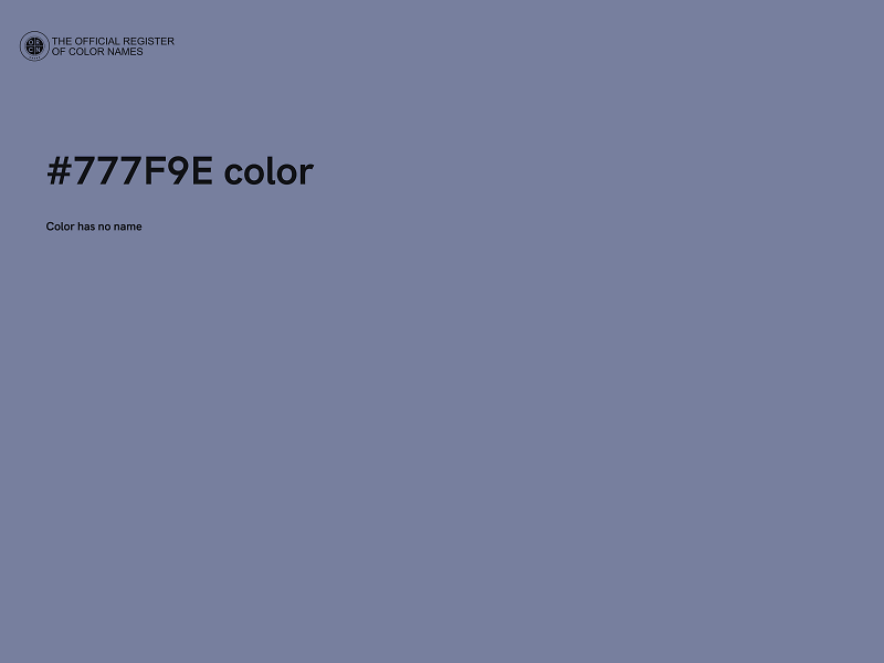 #777F9E color image