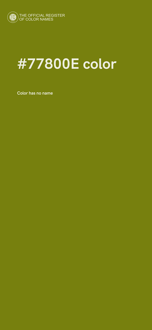 #77800E color image