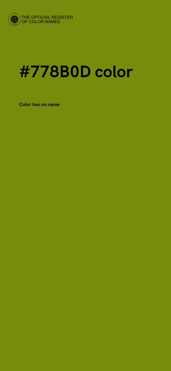 #778B0D color image