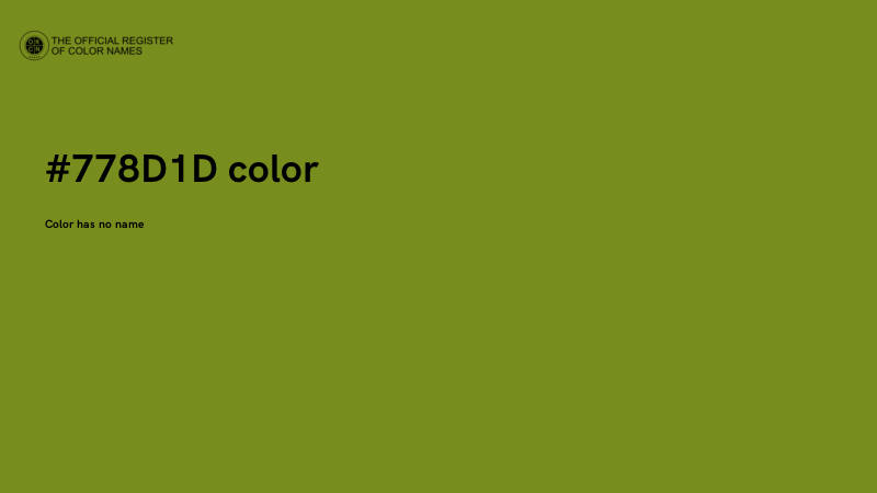 #778D1D color image