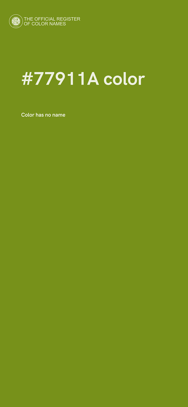 #77911A color image