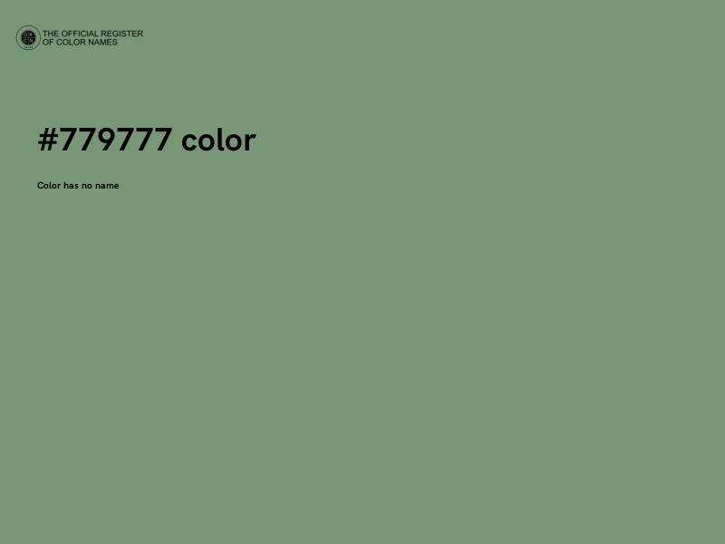 #779777 color image