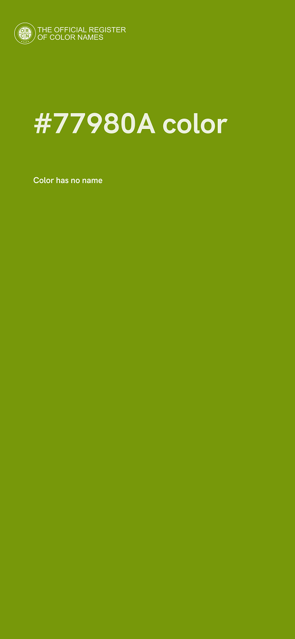 #77980A color image