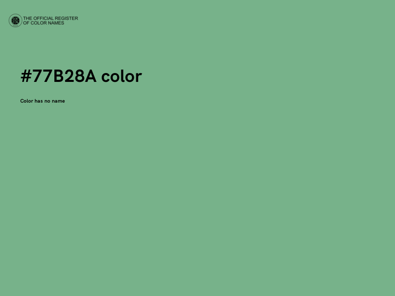 #77B28A color image