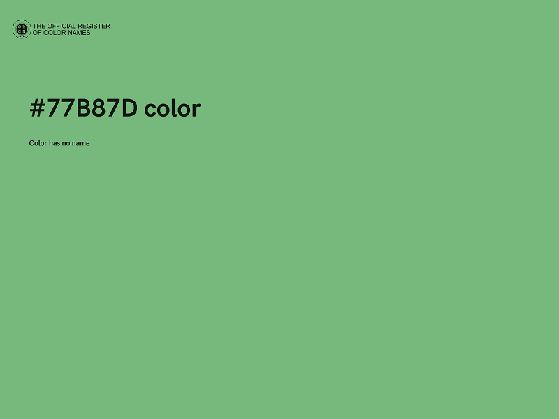 #77B87D color image