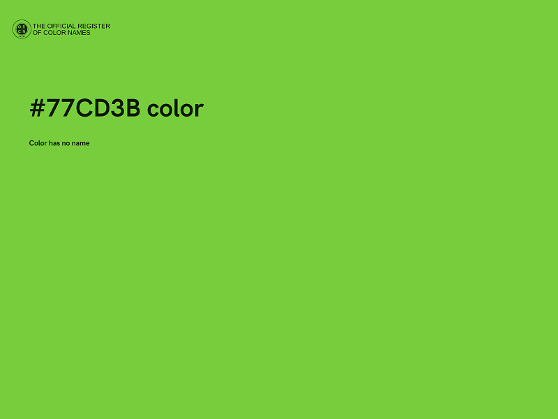 #77CD3B color image