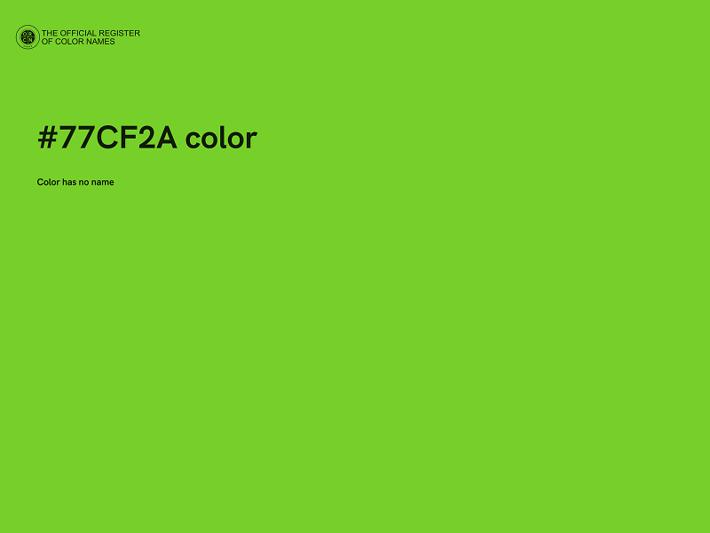 #77CF2A color image