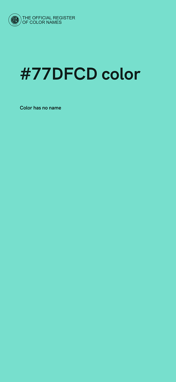 #77DFCD color image