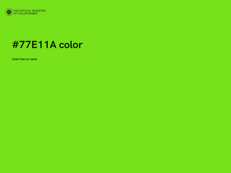 #77E11A color image