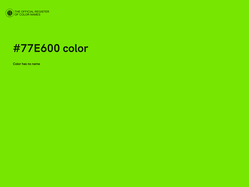 #77E600 color image