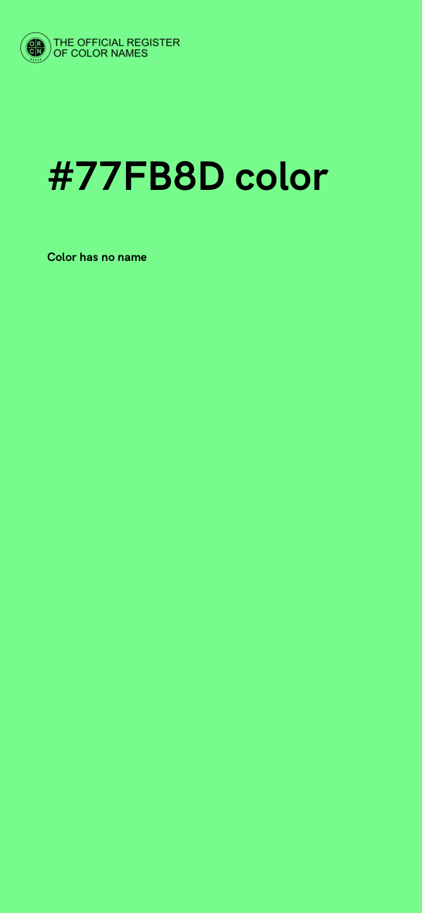 #77FB8D color image