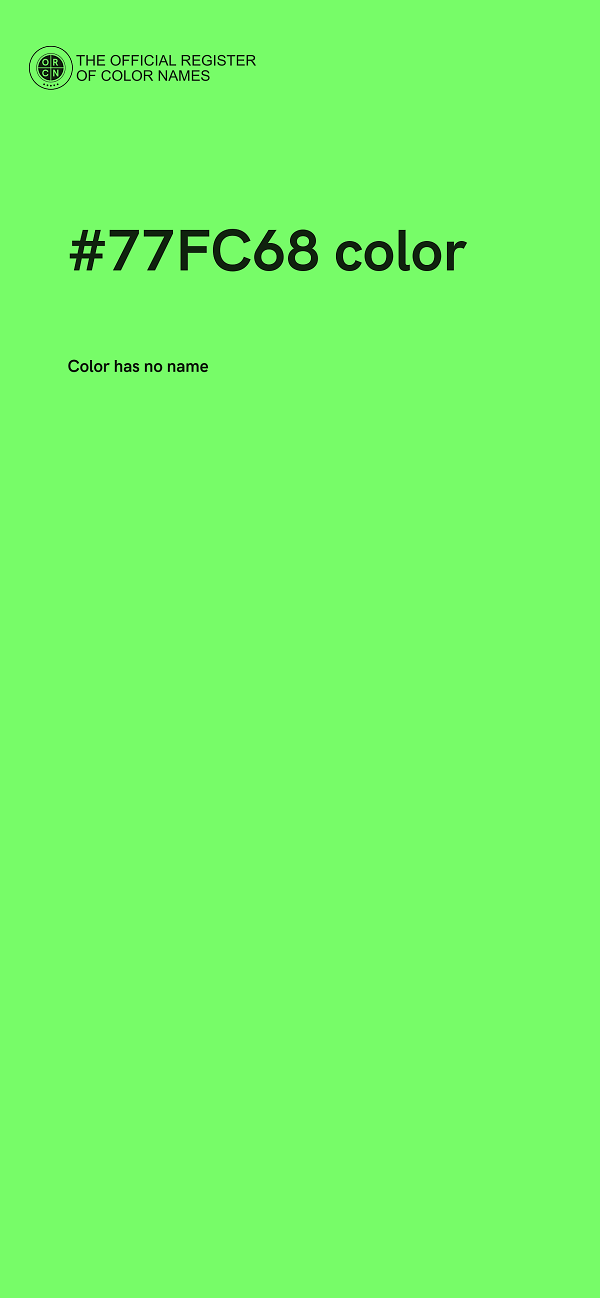 #77FC68 color image