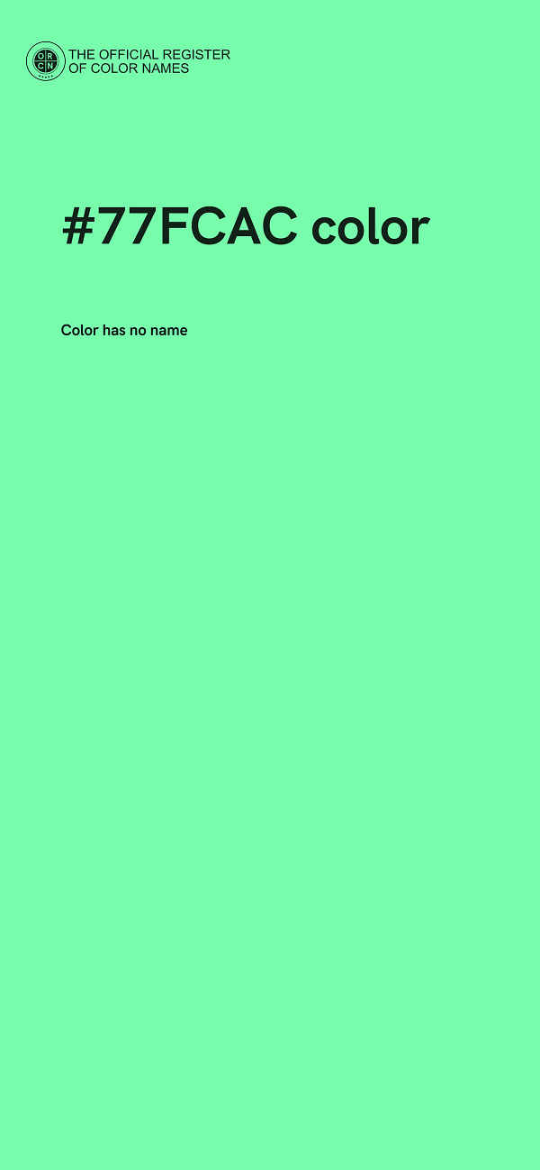 #77FCAC color image