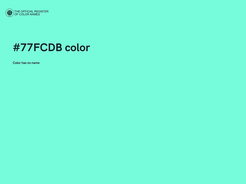 #77FCDB color image