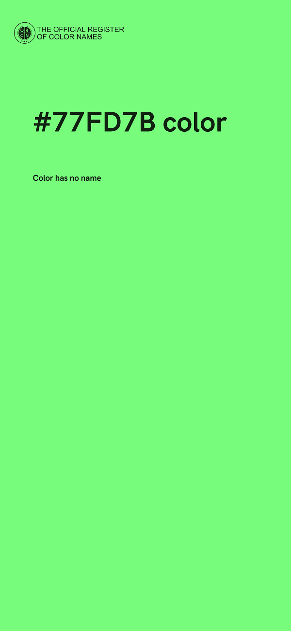 #77FD7B color image