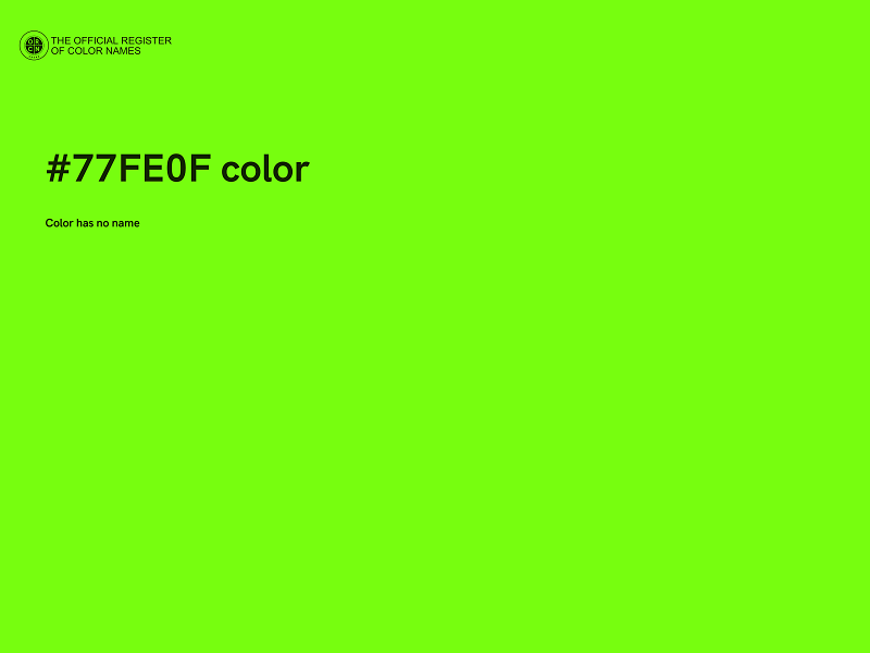 #77FE0F color image