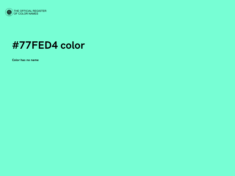 #77FED4 color image